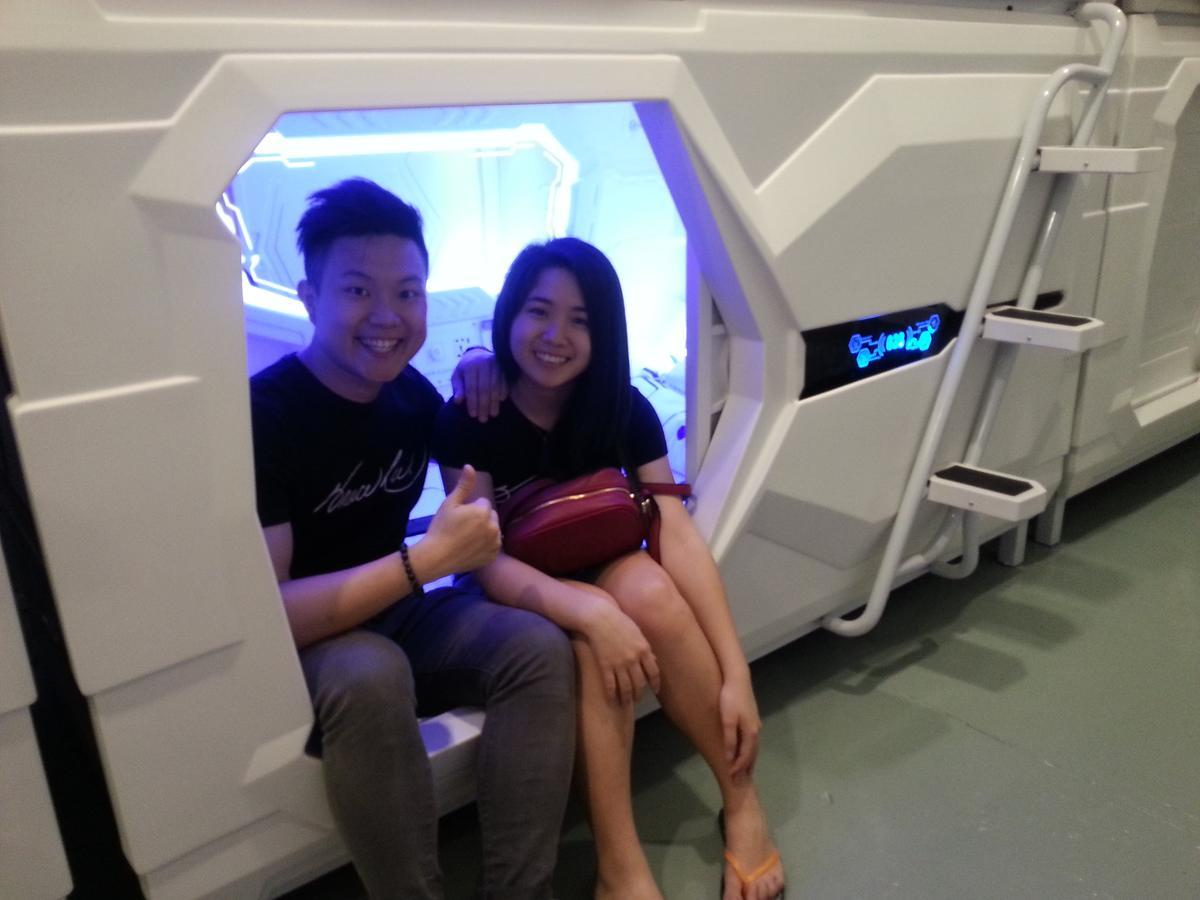 Space Cap Hotel Kota Kinabalu Ngoại thất bức ảnh